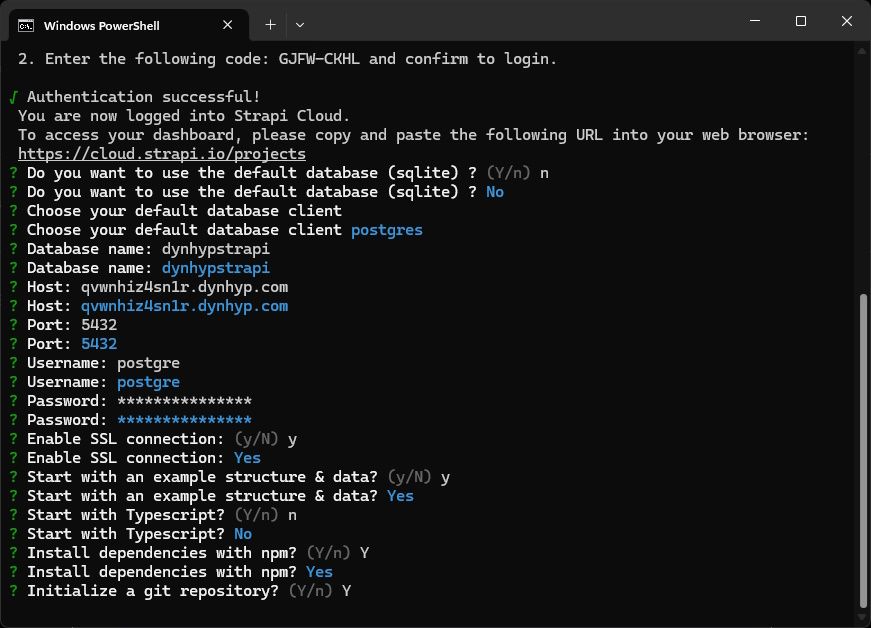 Strapi Installation Questions & Answers